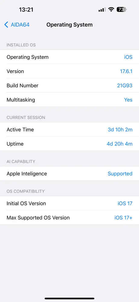 AIDA64 screenshot 4
