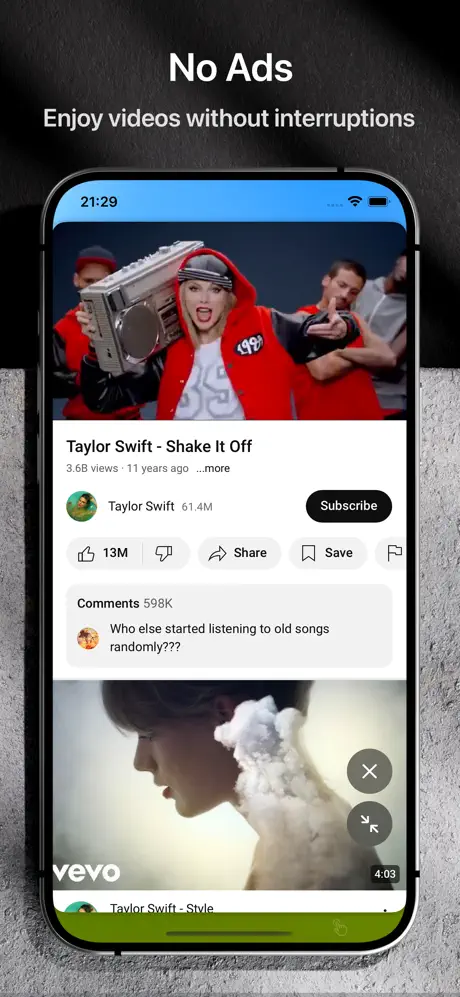 YouPlay: AdBlock Video Browser screenshot 2