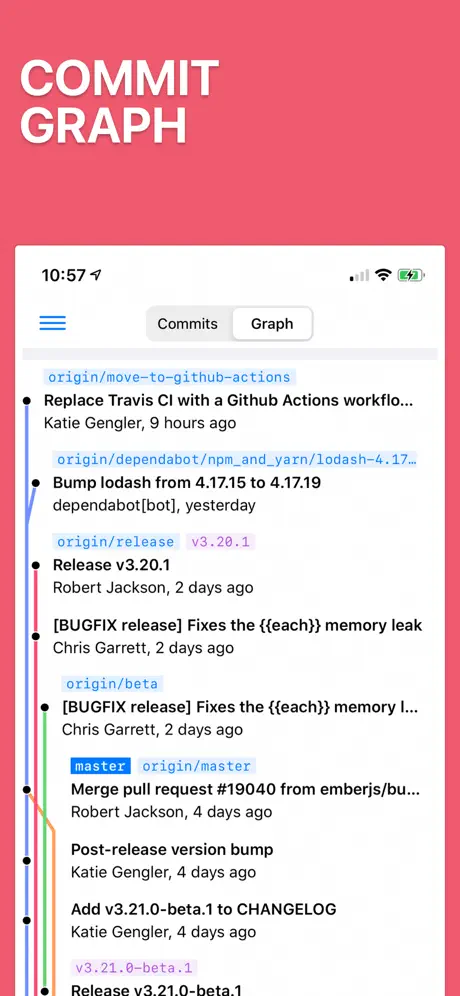 PolyGit Git Client screenshot 3