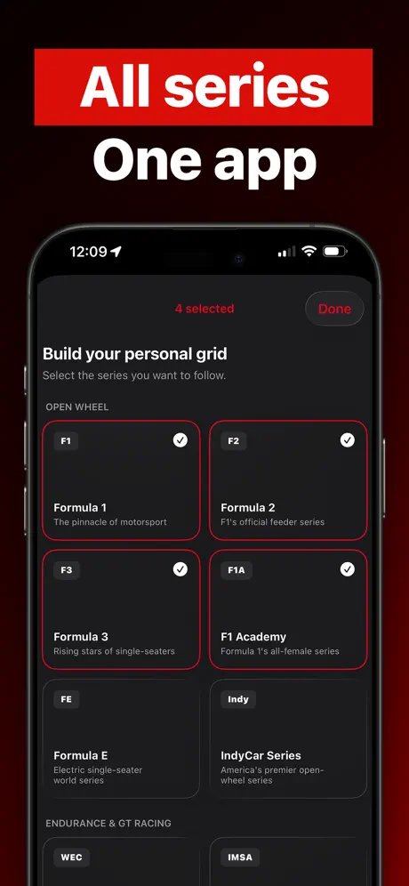 RaceDay - Racing Calendar screenshot 2
