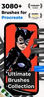 Screenshot 1 of Brushes for Procreate