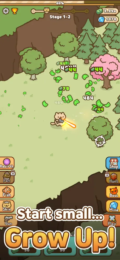 Cat Gunner ✨ screenshot 1