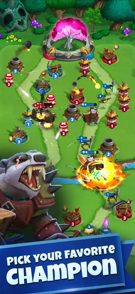 Tower Rush - Tower Defense TD screenshot 5