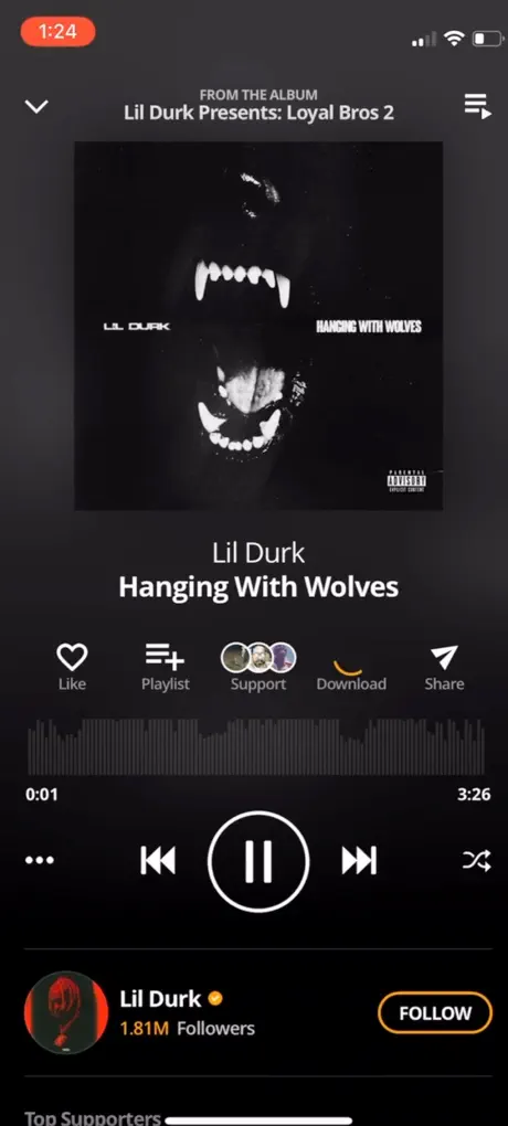 audiomack screenshot 1