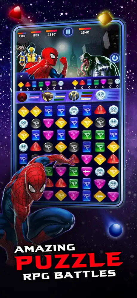 Marvel Puzzle Quest - iOSGods.com screenshot 1