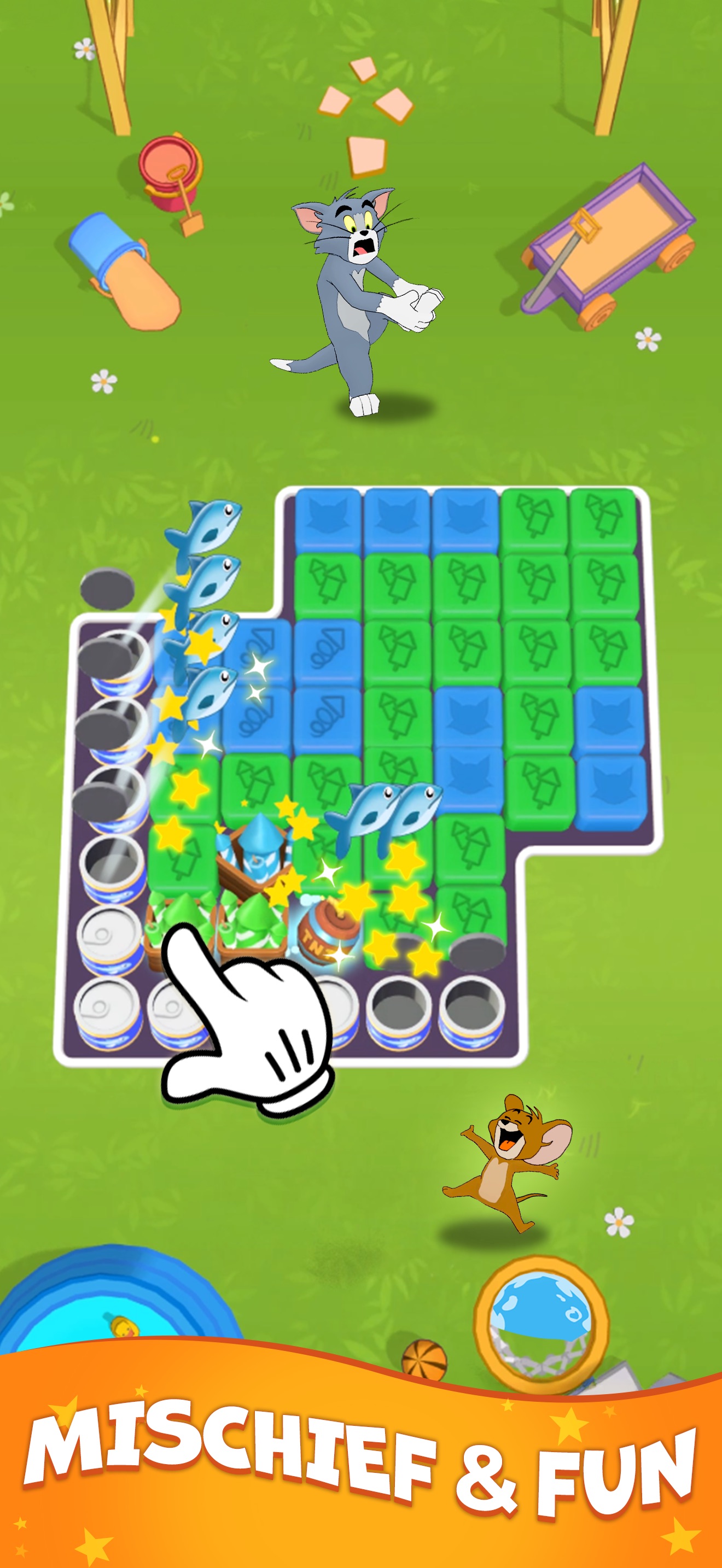 Tom and Jerry Blast screenshot 3