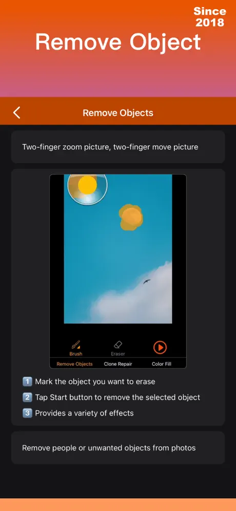 iRetouch screenshot 2