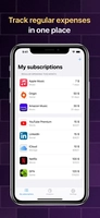 Screenshot 1 of Suber - regular expenses