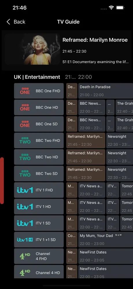 Snappier IPTV screenshot 2