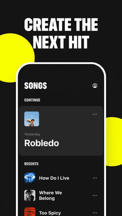 Lyric Studio screenshot 4
