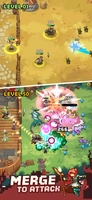 Screenshot 2 of Pixel Defenders: Merge TD Game ✨