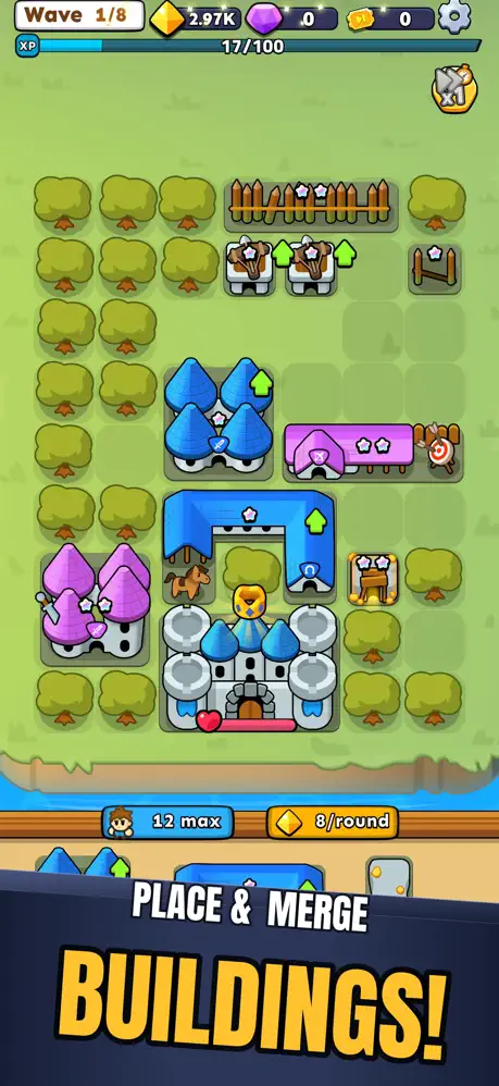 Fortress Merge ✨ screenshot 2