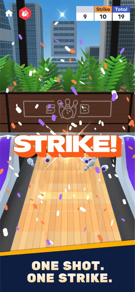 Skyline Bowling - iOSGods.com screenshot 1