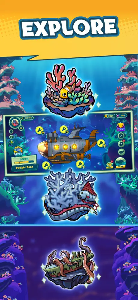 Submarine Quest - iOSGods.com screenshot 3