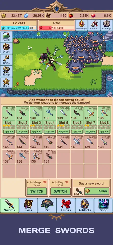 Idle Sword Master screenshot 1