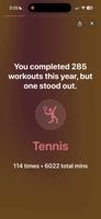 Screenshot 1 of Fitness Wrapped