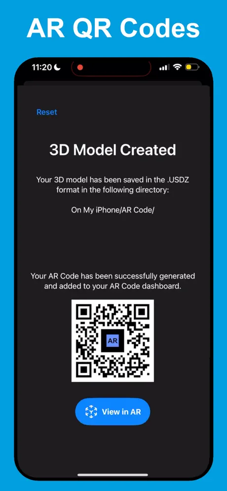 AR Code screenshot 4