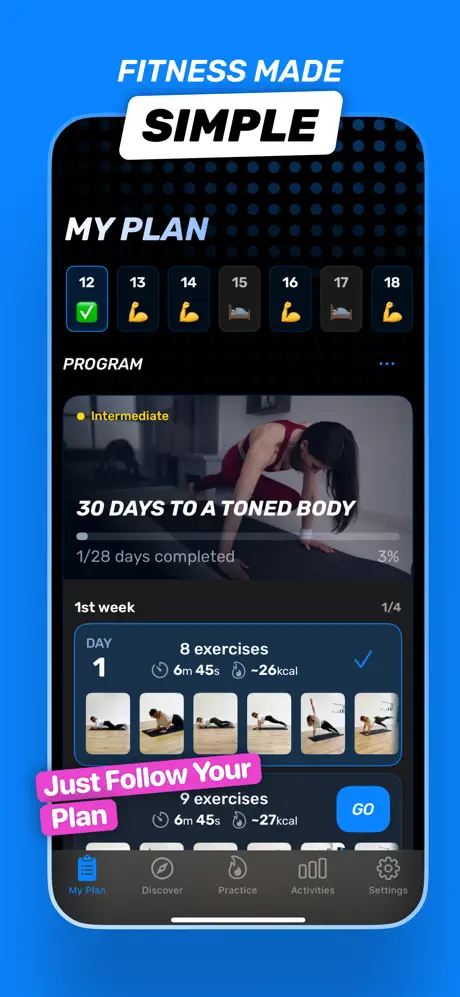 Plank Challenge screenshot 3