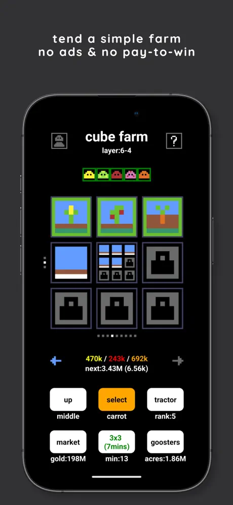 cube farm - iOSGods.com screenshot 2