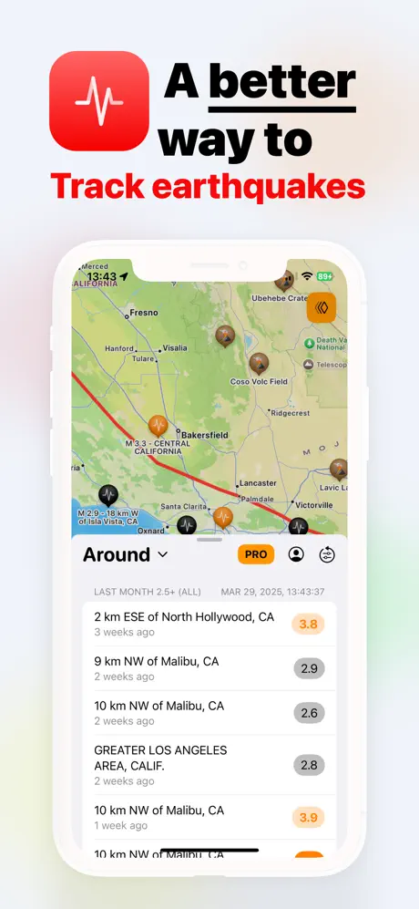 QuakeMate: Earthquake Alert screenshot 1