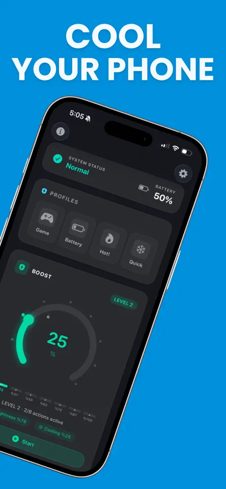 Phone Temperature screenshot 2