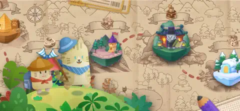 Merge Cat : Catopia Puzzle - iOSGods.com screenshot 4