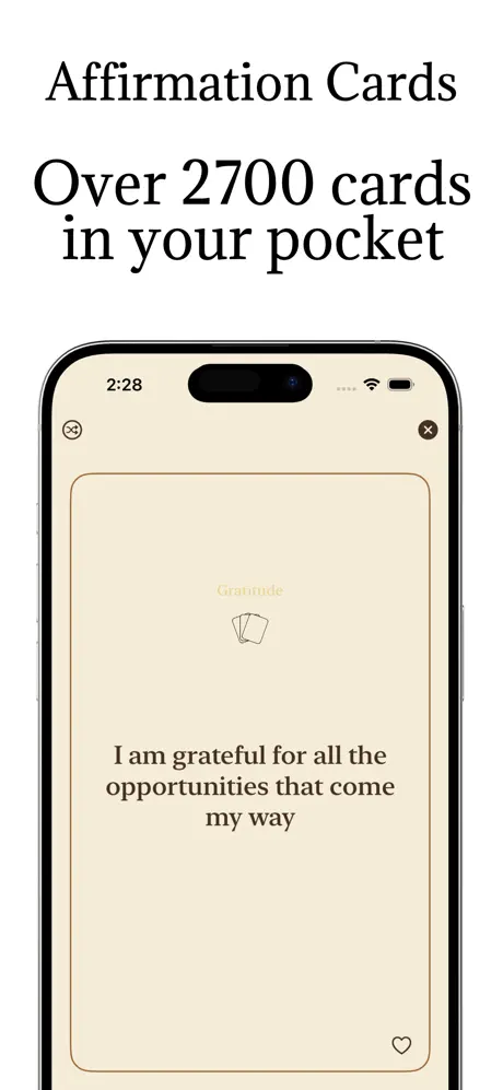 Affirmation Cards screenshot 1