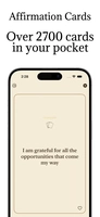 Screenshot 1 of Affirmation Cards
