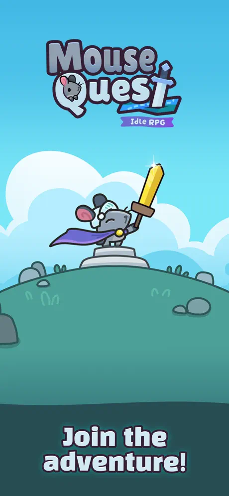 Mouse Quest: Idle RPG ✨ screenshot 1