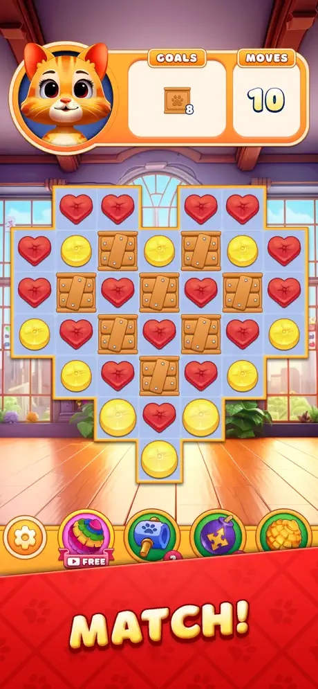 Cat Crunch - iOSGods.com screenshot 1