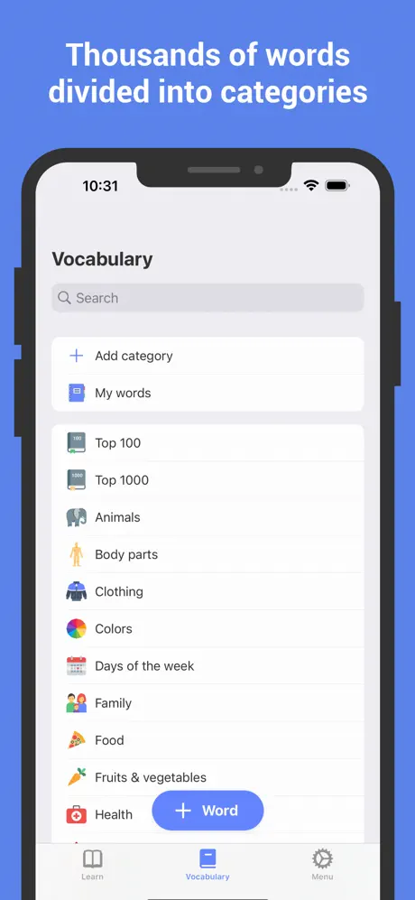 ReWord screenshot 2
