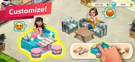 Screenshot 4 of My Cafe — Restaurant Game