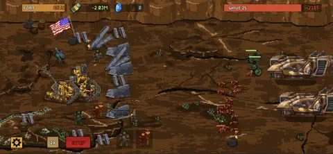 Fortress: Stickman Trenches - iOSGods.com screenshot 1
