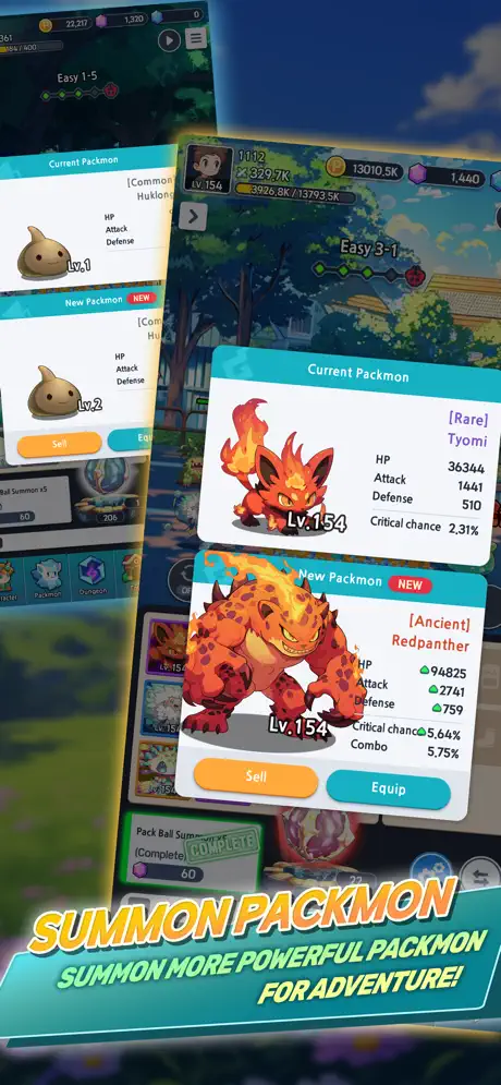 PackMon Idle:Trainer Simulator - iOSGods.com screenshot 2