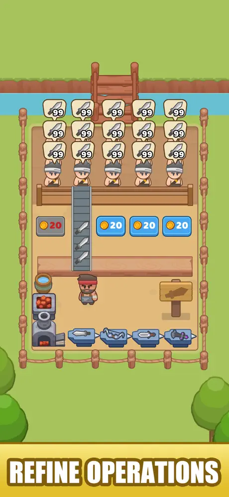 Idle Weapon Shop - iOSGods.com screenshot 2