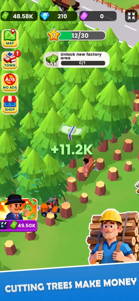 Lumber Inc ✨ screenshot 1