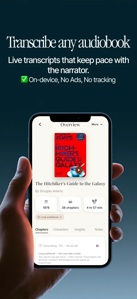 HushBook screenshot 1
