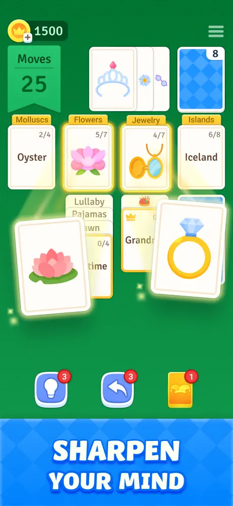 Solitaire Associations: Journey ✨ screenshot 1