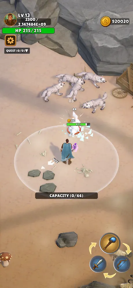 Portal Quest: Idle RPG - iOSGods.com screenshot 5