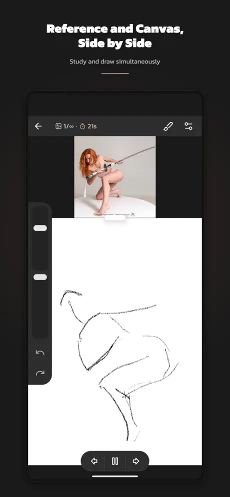 Draw Gestures : Figure Drawing screenshot 5