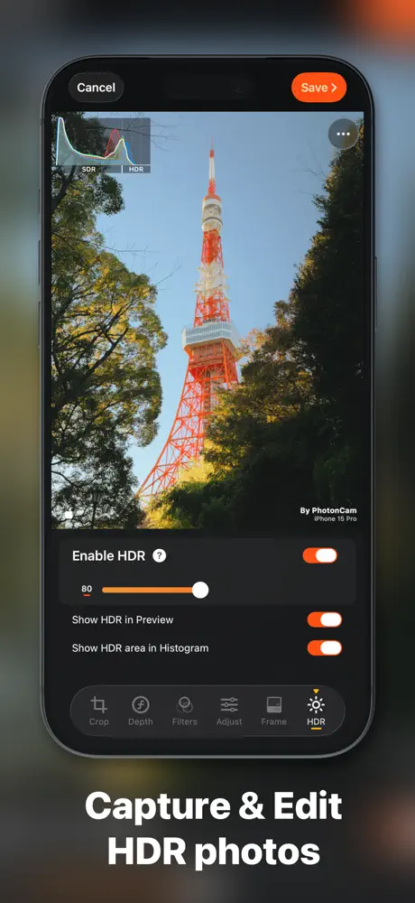 PhotonCam: Pro Camera & Editor screenshot 5