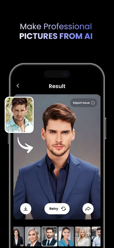 Headify: AI Headshot Generator screenshot 1