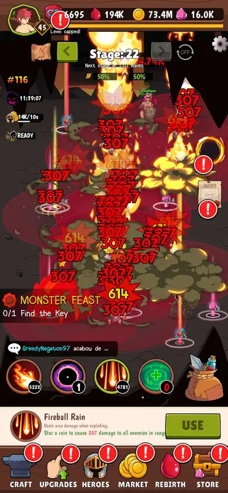 Hunter Hunter Heroes - Idle RPG ✨ screenshot 3