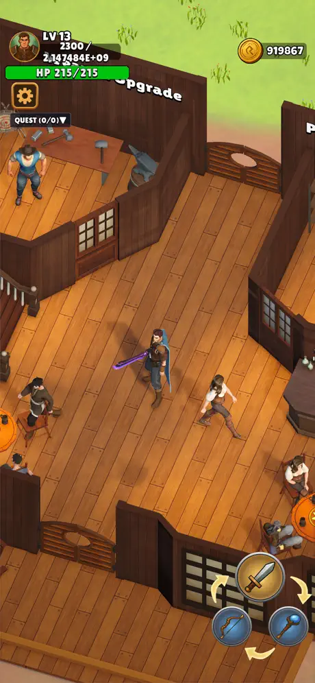 Portal Quest: Idle RPG - iOSGods.com screenshot 3
