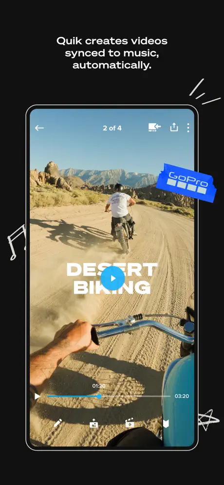 GoPro Quik screenshot 1