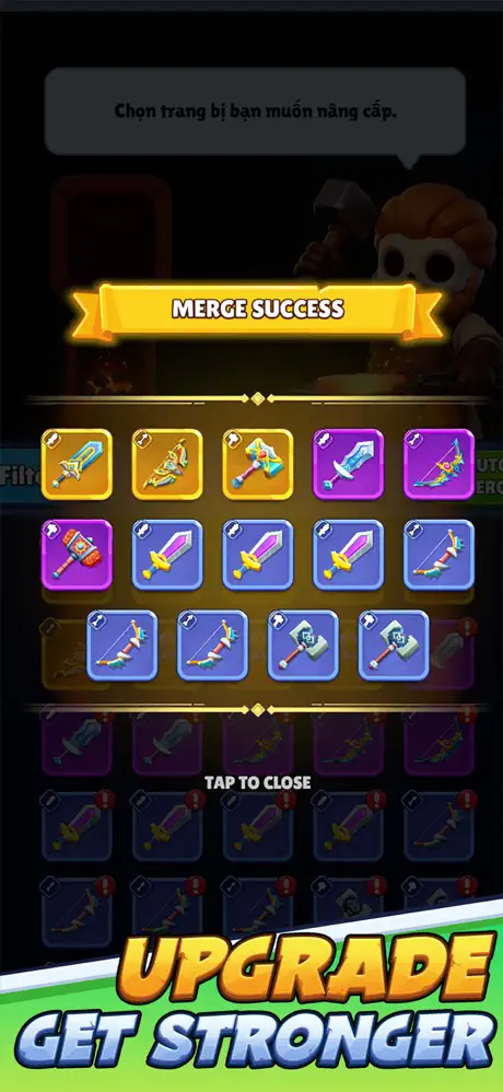 Skull Hero XP Farm RPG ✨ screenshot 4