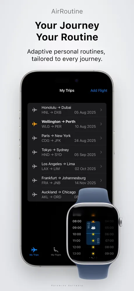 AirRoutine screenshot 4