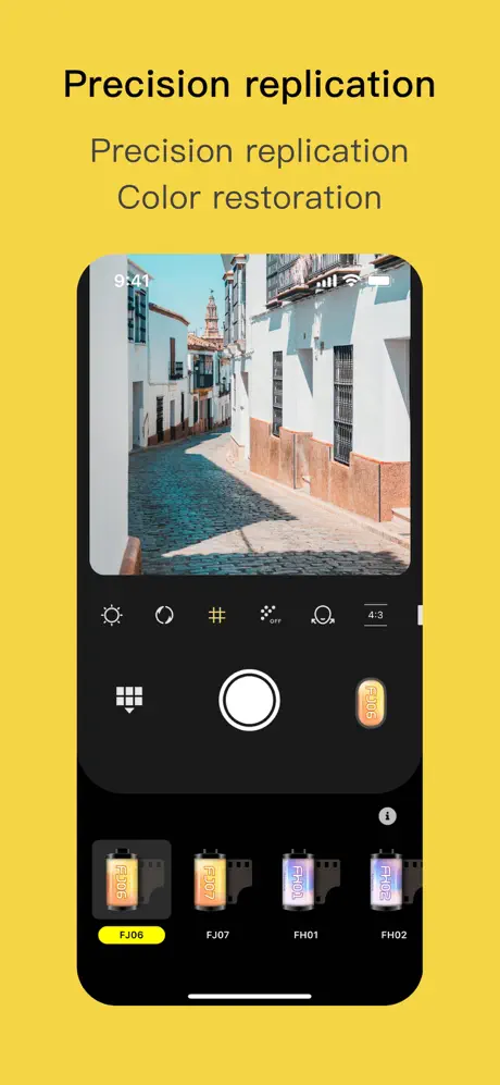 Limi Cam - Retro film Camera screenshot 1