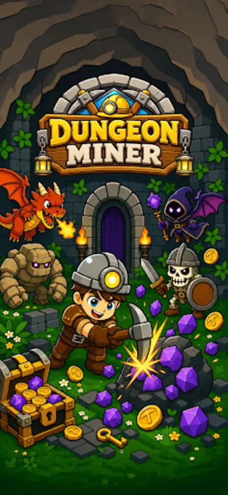 Dungeon Miner: Idle RPG ✨ screenshot 1