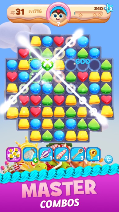 Cookie Jam - iOSGods.com screenshot 2